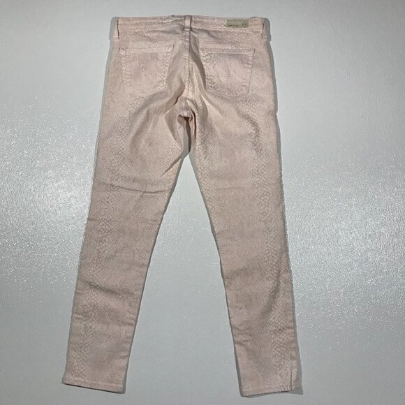AG Adriano Goldschmied Jeans Blush Snakeskin Print - Picture 7 of 10